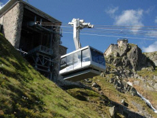 KASPROWY WIERCH die Seilbahn mit der wunderschnen Aussicht